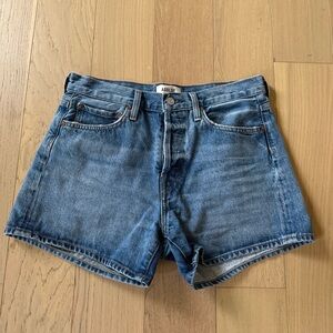Agolde Classic Denim Jean Shorts